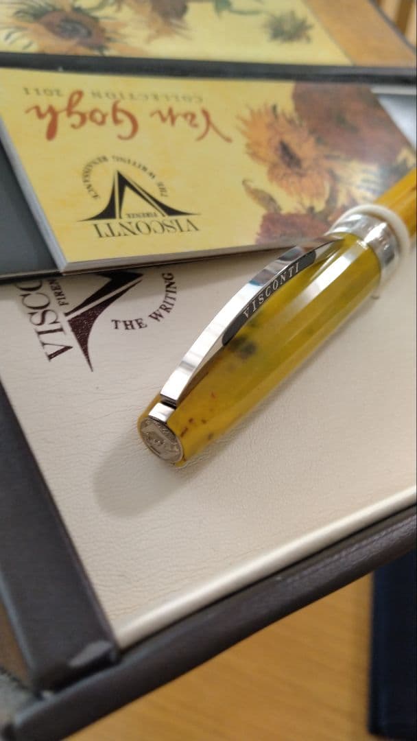 ビスコンティ ゴッホ ひまわり 万年筆