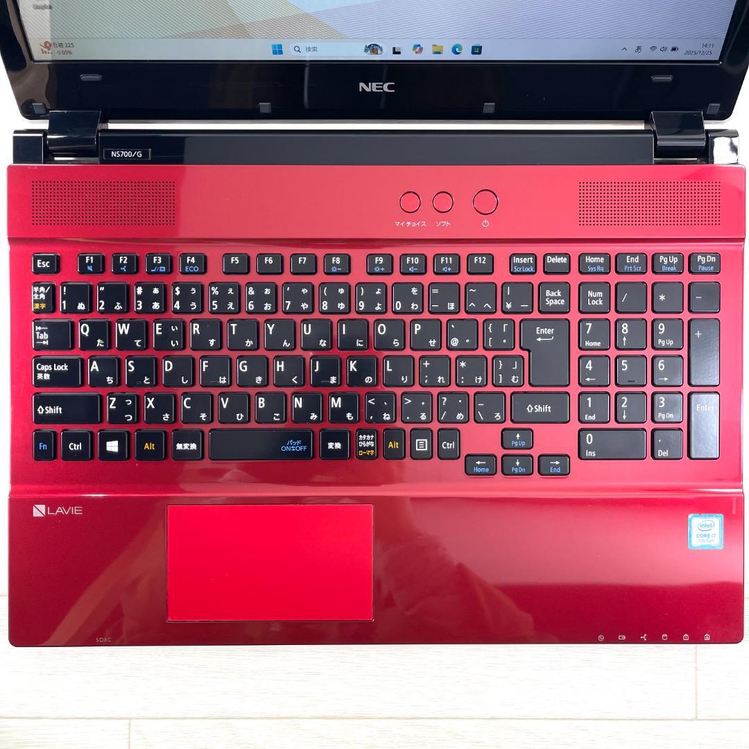 NEC LAVIE i7 新品SSD メモリ16 オフィス付き ノートパソコン