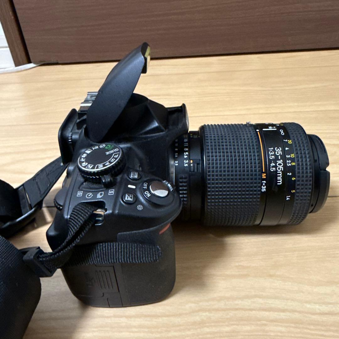 奈*子様 Nikon d3100 35-105mmレンズ、バッテリー、速射ストラ
