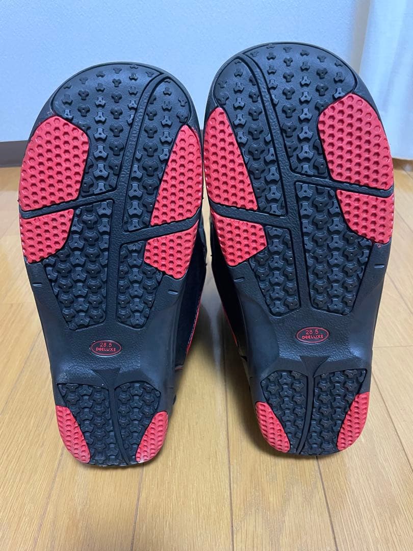 DEELUXE スノーボードブーツ 黒/赤