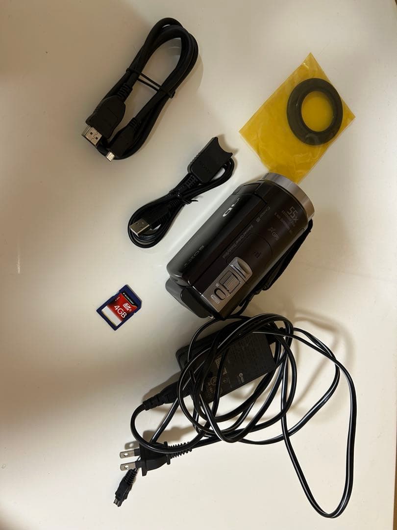 Sony HDビデオカメラ HDR-CX430V　SDカード　ケース付