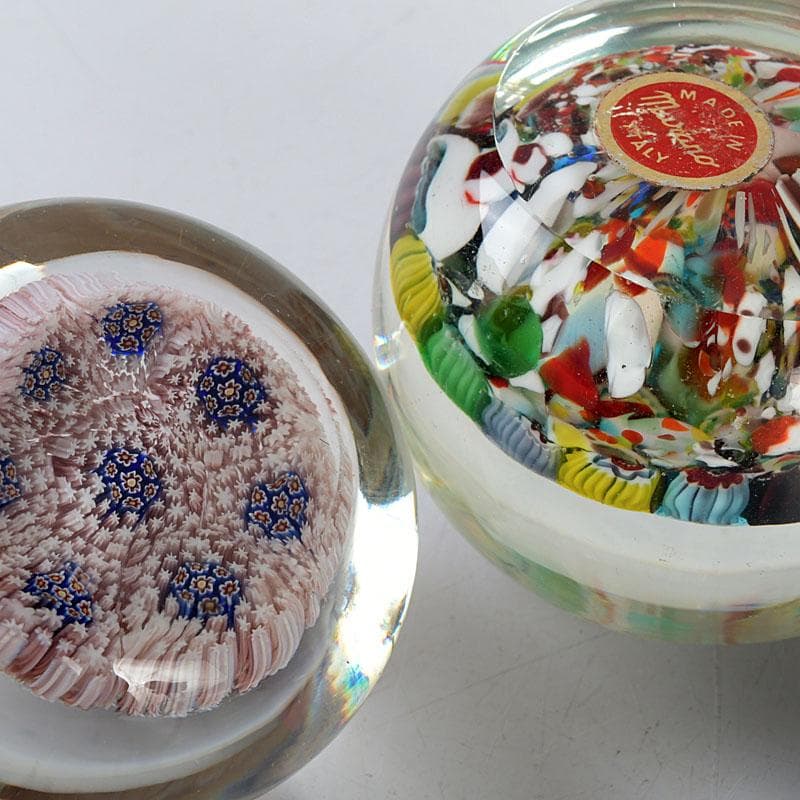 ムラーノガラス　ベネチアンガラス　ペーパーウェイト　5点まとめて　V　9431