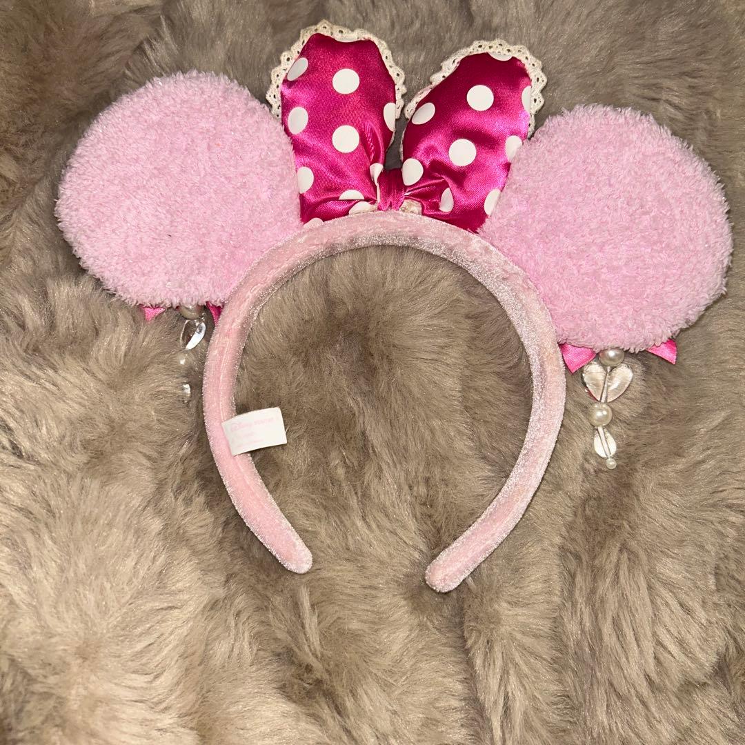 ミニーカチューシャ　ピンク
