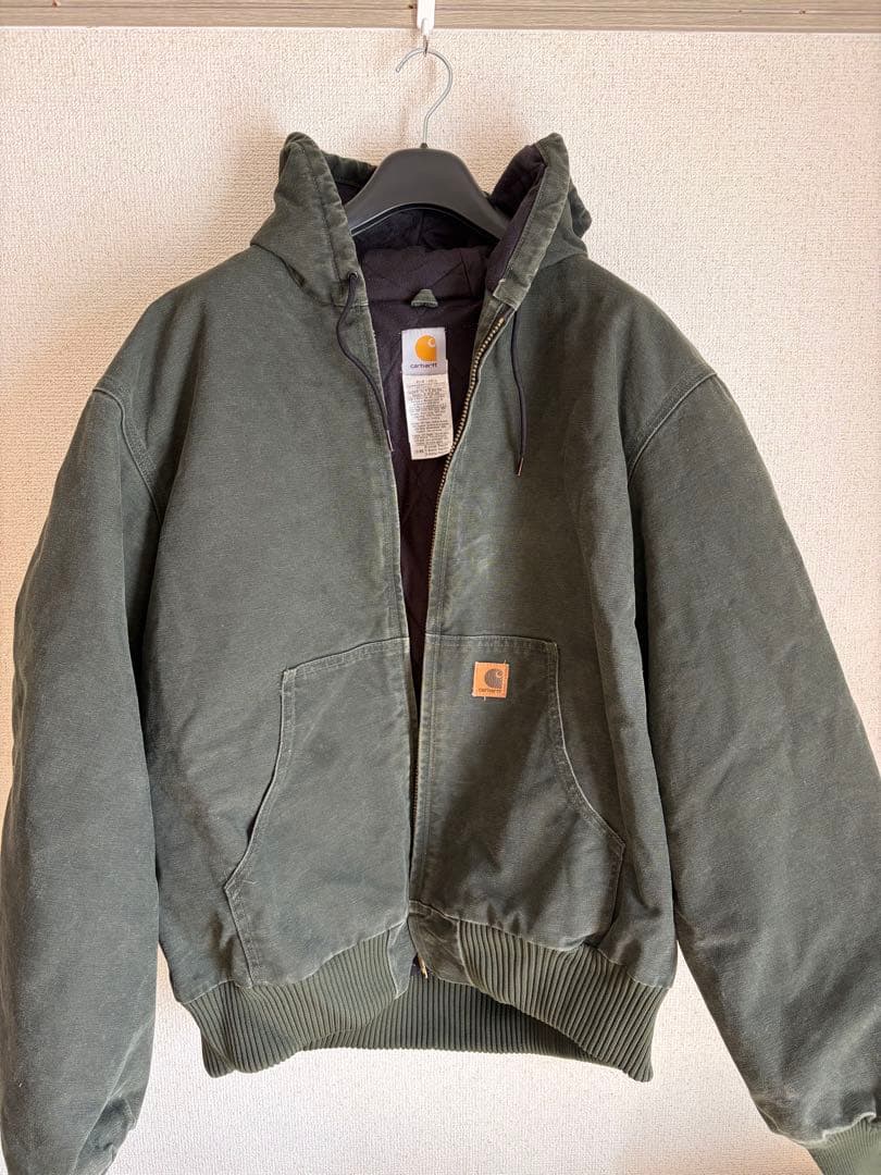 【値下げ可能】Carhartt アクティブジャケット モスグリーン