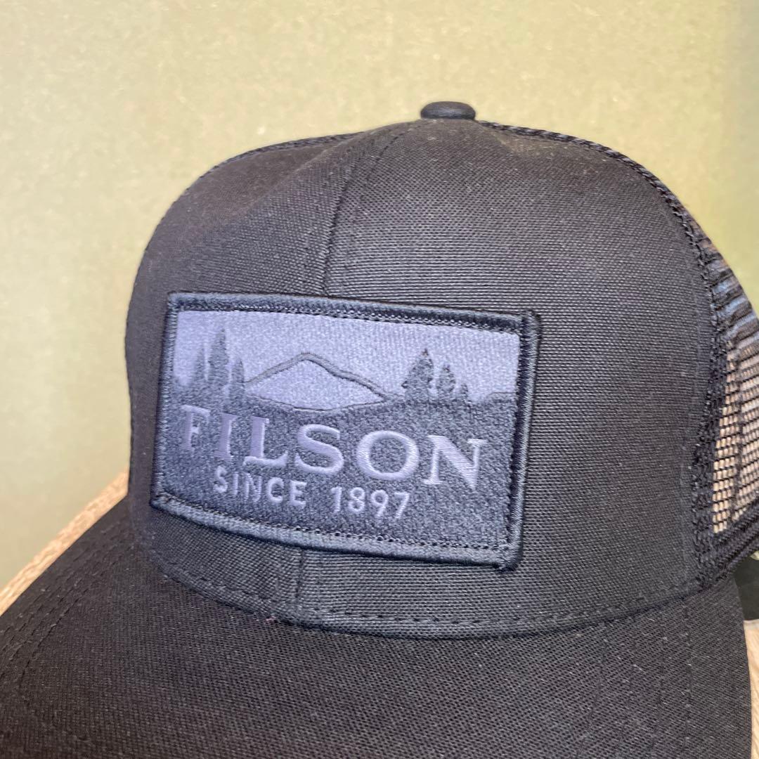 新品未使用 タグ付きフィルソンFILSON Logger MeshCapブラック