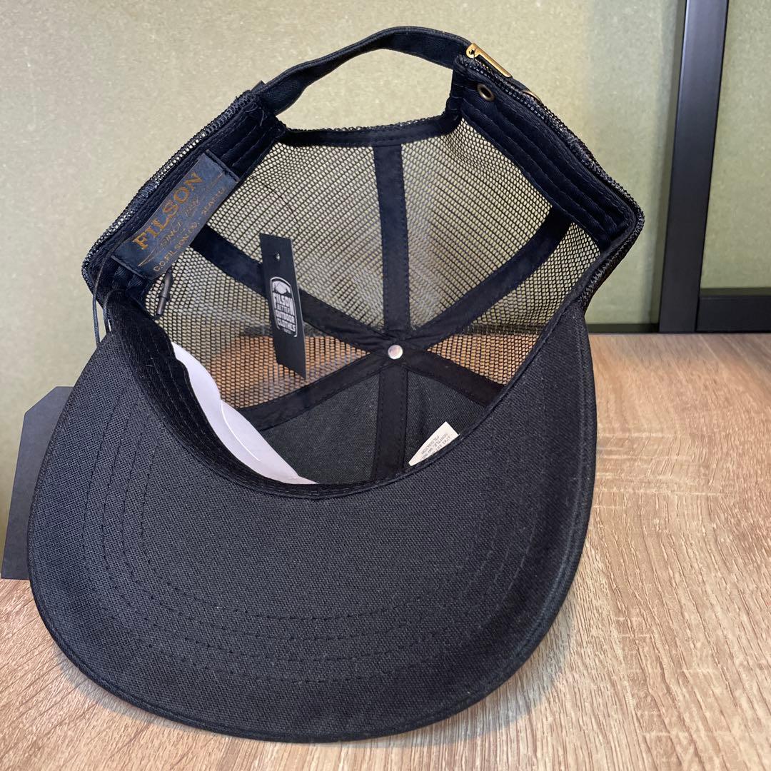新品未使用 タグ付きフィルソンFILSON Logger MeshCapブラック