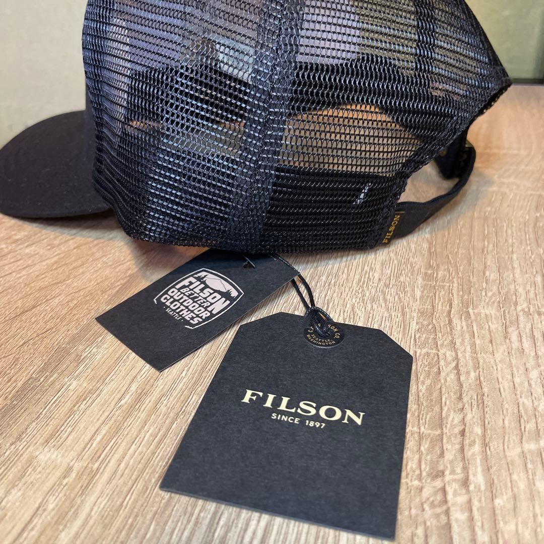 新品未使用 タグ付きフィルソンFILSON Logger MeshCapブラック