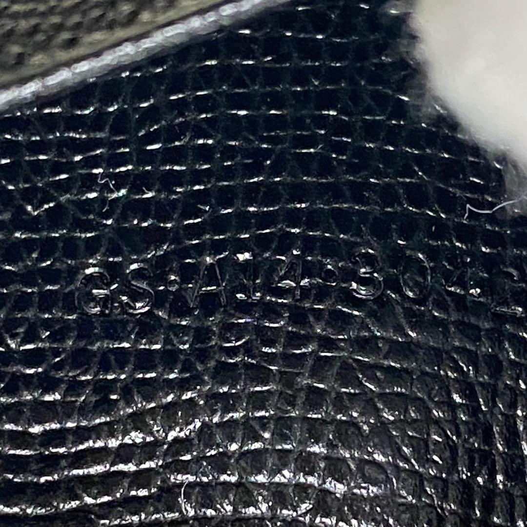 付属品完備❗️新品未使用✨ブルガリ6連キーケース　ビーゼロワン　黒ブラック　レザー