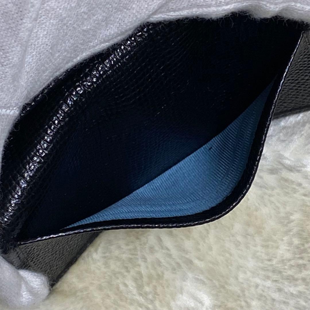 付属品完備❗️新品未使用✨ブルガリ6連キーケース　ビーゼロワン　黒ブラック　レザー