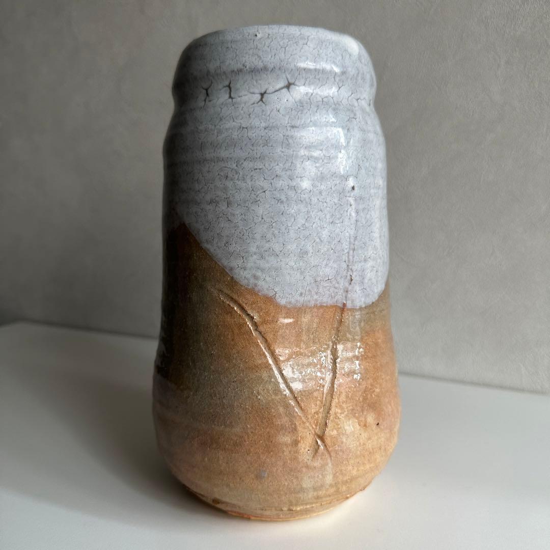 十五代坂倉新兵衛 坂倉正治 萩 花器 花入 共箱