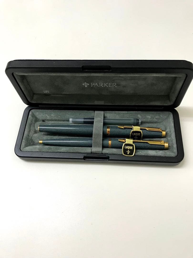 Parkerパーカー Laque 万年筆・ボールペンセット　T.1463