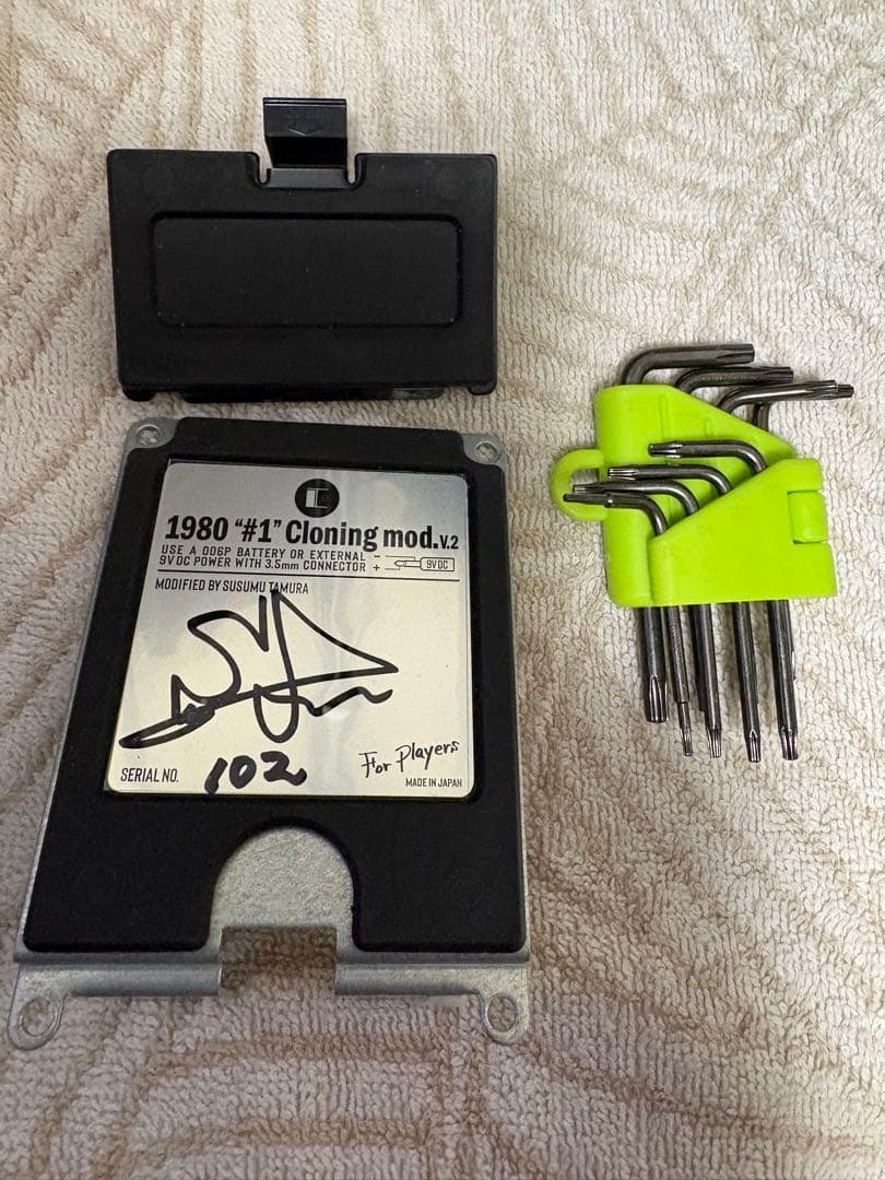 チューブスクリーマー　カルト1980#1Cloningmod v2 値下げ中