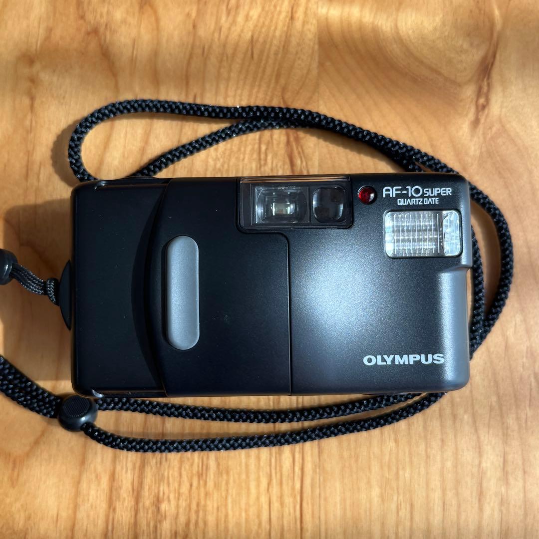 【美品】OLYMPUS AF-10 SUPER コンパクトフイルムカメラ