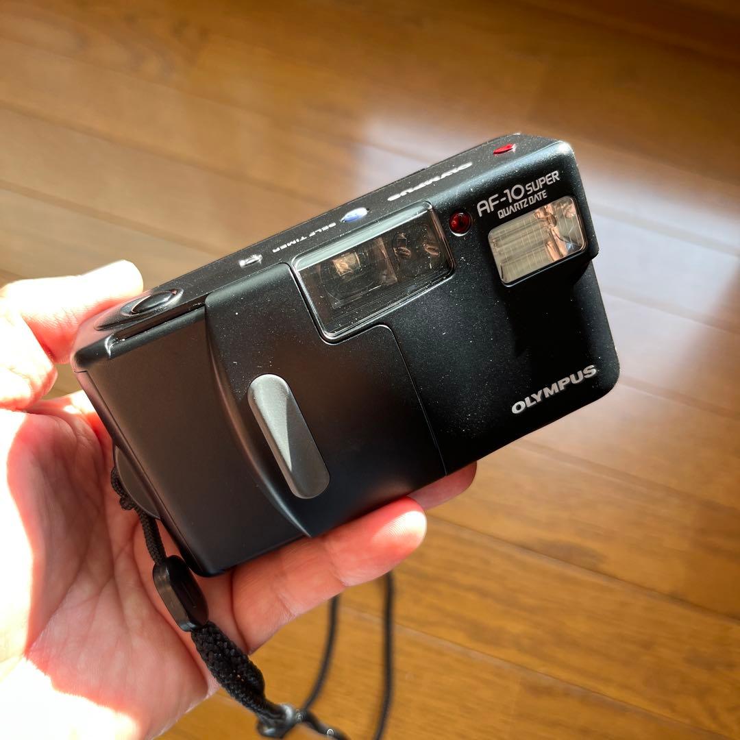 【美品】OLYMPUS AF-10 SUPER コンパクトフイルムカメラ