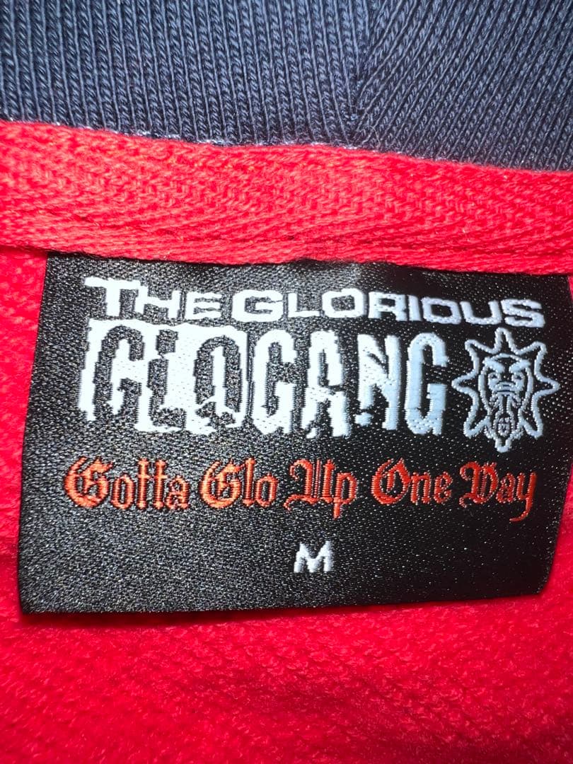 Glo gang グローギャング　ジップパーカー　M