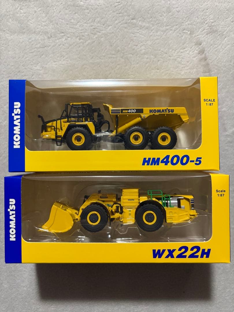 コマツ(KOMATSU) オリジナルミニチュア11点セット＋新規1点