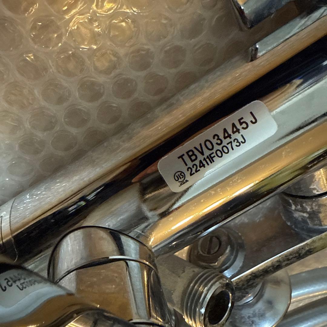 TOTOサーモスタット混合水栓 TBV03445J1 シャワーヘッドホース付き