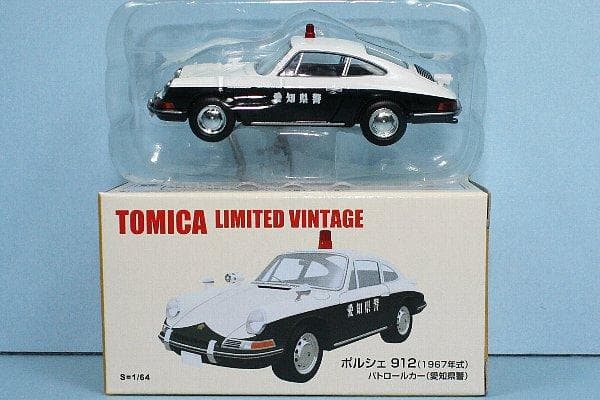 リミテッド トミカショップ限定ポルシェ912パトロールカー愛知県警 新品未開封
