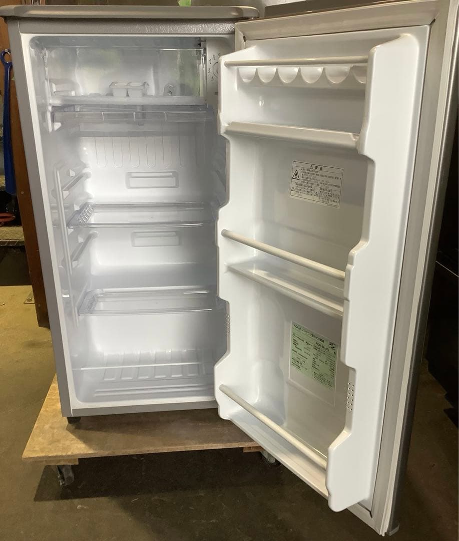 【高年式】AQUA 1ドア冷蔵庫 AQR-8K(S) 75L 22年製 シルバー