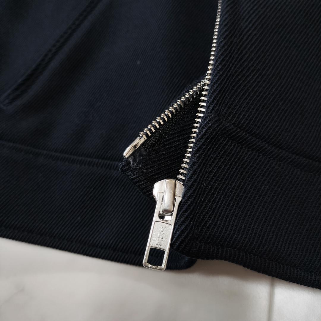 アニエスベー オム ショートドリズラージャケット 46 S~M ジップブルゾン