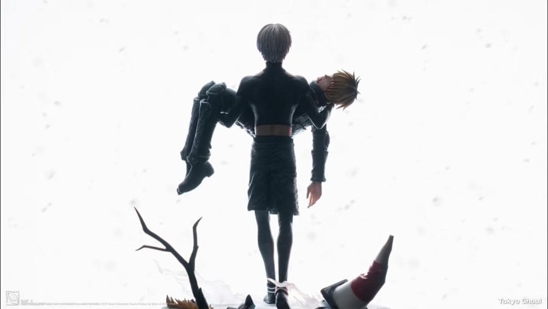 東京喰種 金木研が永近英良を抱く 1/6 樹脂 フィギュア