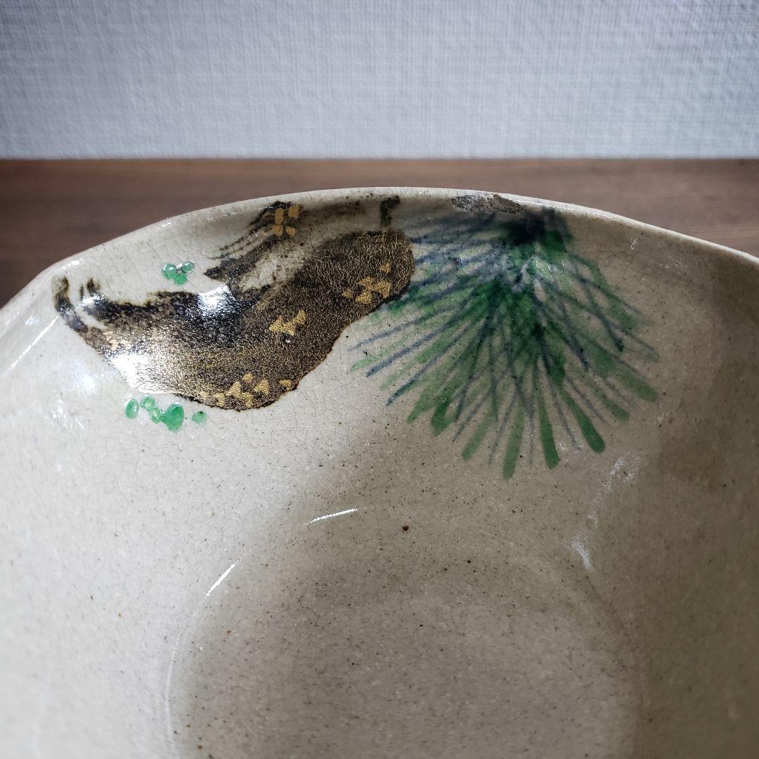 角鉢　向付　乾山　在銘　2客　京焼　訳あり　欠け