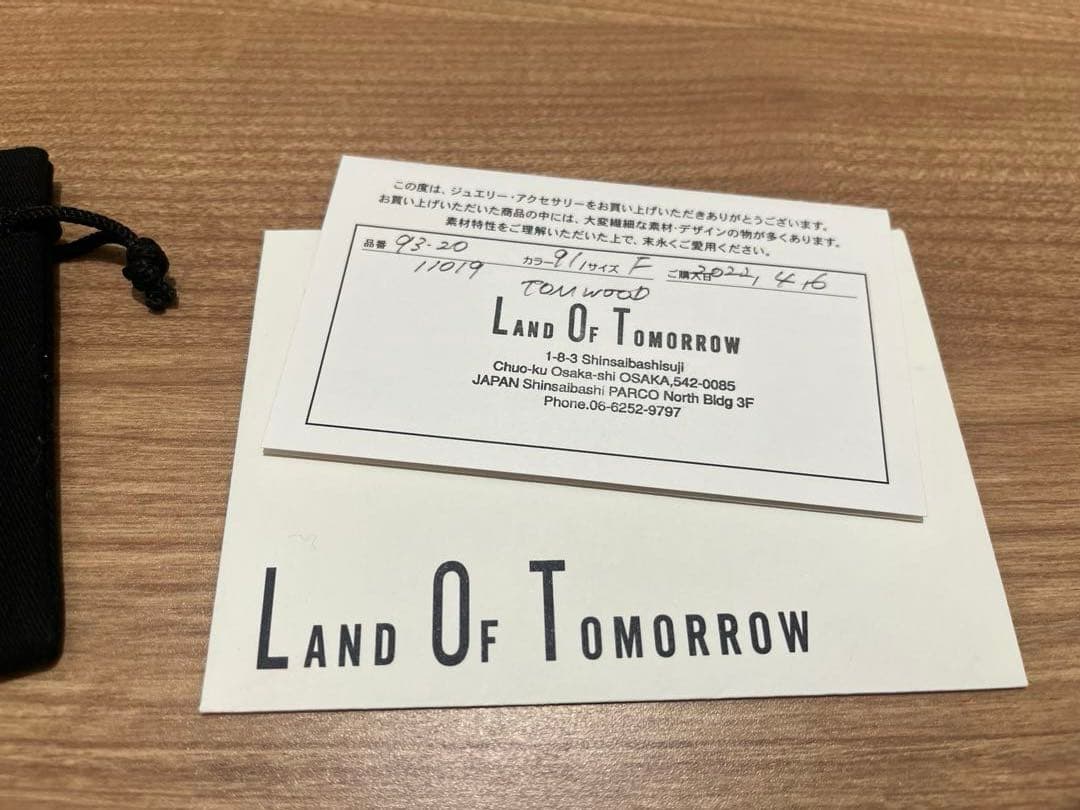 TOMWOOD Ice Hoop ピアス