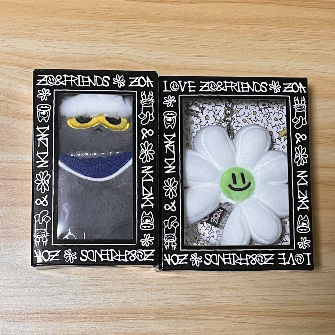 ZO&FRIENDS ZOA A&NE ぬいぐるみ キーリング G-DRAGON