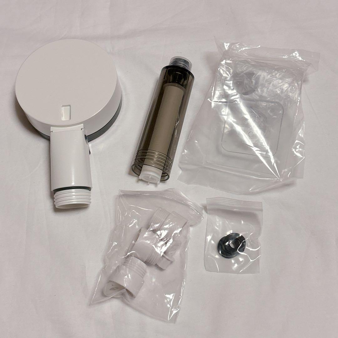 シャワーヘッド 手元止水 浄水カートリッジ 多種吐水モード 節水 取付簡単