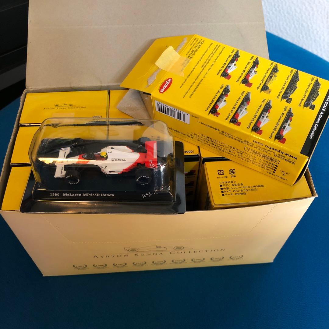 京商　1/64 アイルトン・セナ コレクション 8台セットフルコンプ