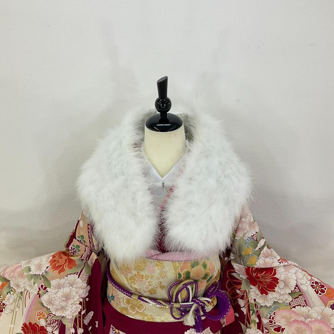 ししまる　正絹お振袖10点フルセット　お着付け小物セット　新品