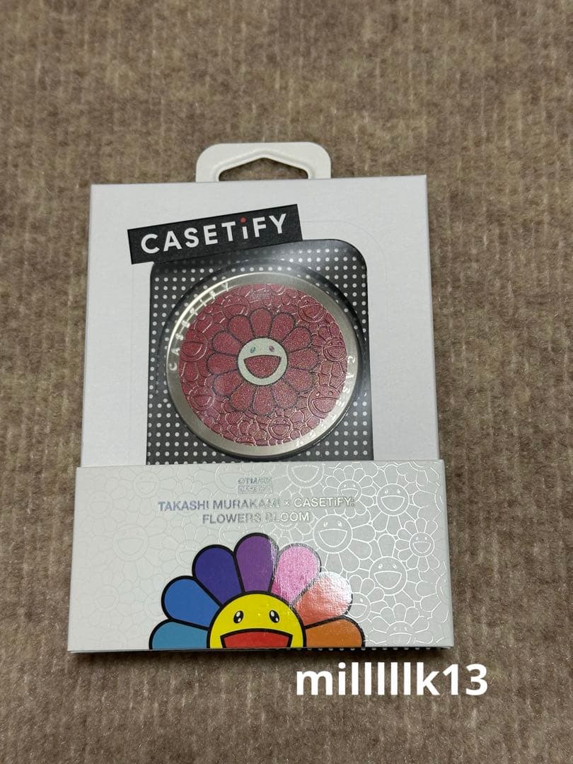 CASETIFY 村上隆　コラボ レッド　スマイル　ポップアップ限定