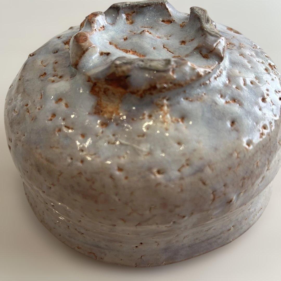 十一世坂高良伊左衛門　萩茶碗　割こうだい