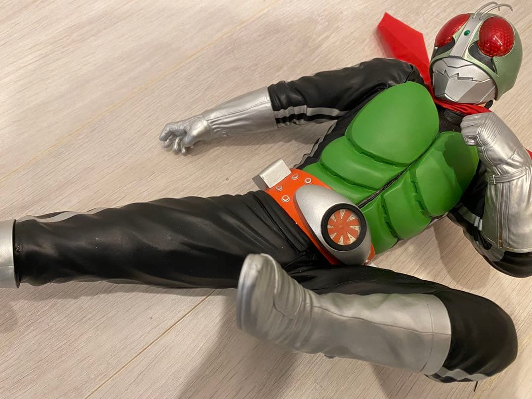 仮面ライダー1号　ライダーキック　マフラー付き 約30cm 未使用、箱無し