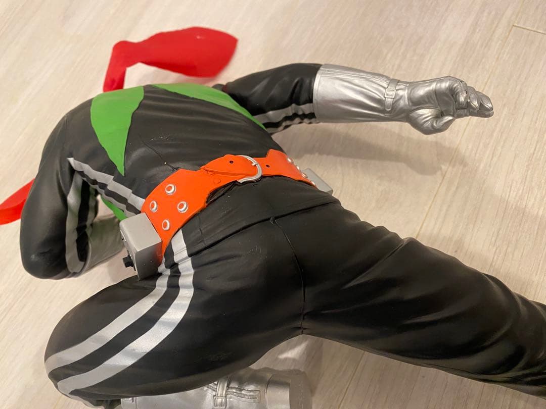 仮面ライダー1号　ライダーキック　マフラー付き 約30cm 未使用、箱無し