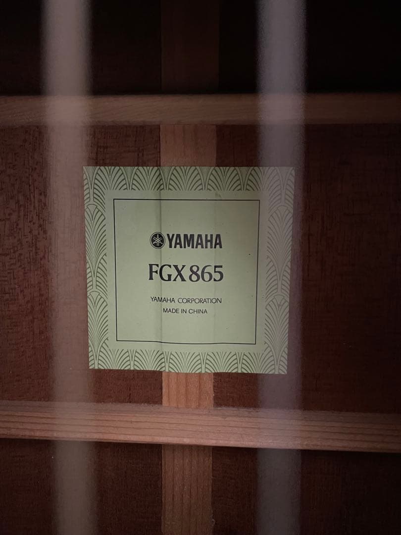 t*i様 YAMAHA/FGX865 アコースティックギター