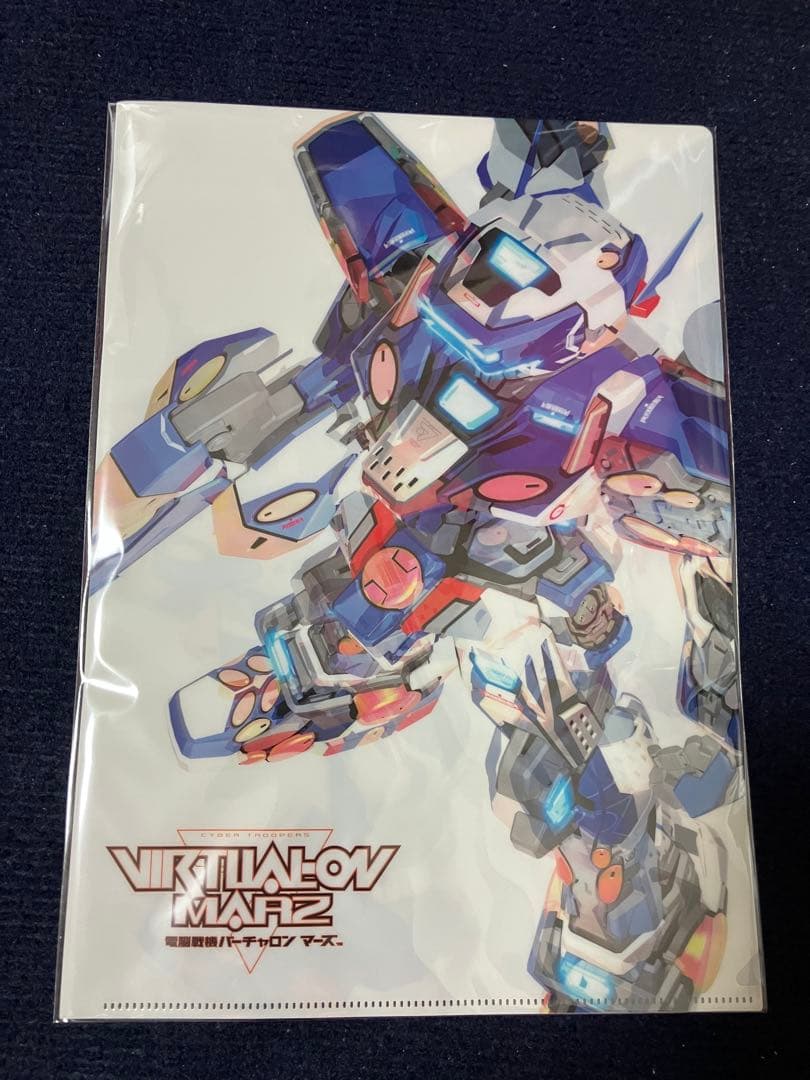 【非売品】電脳戦機バーチャロンマーズ SEGA A4 クリアファイル ①
