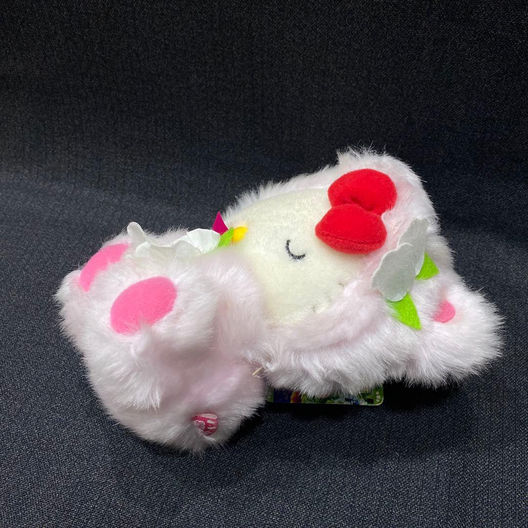 北海道限定 HELLO KITTY ハローキティ ぬいぐるみ ピンク 鈴蘭 人形