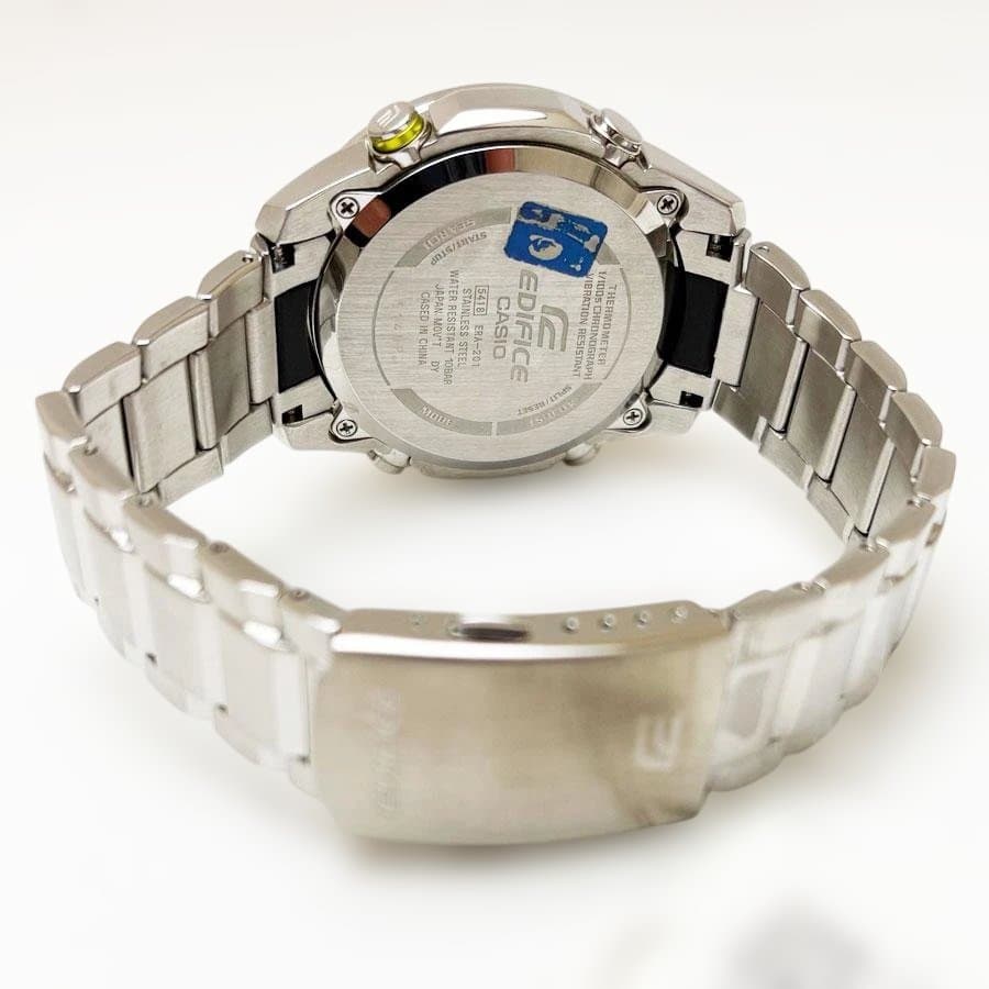 CASIO EDIFICE アナデジ ERA-201D レーシングクロノ 温度計