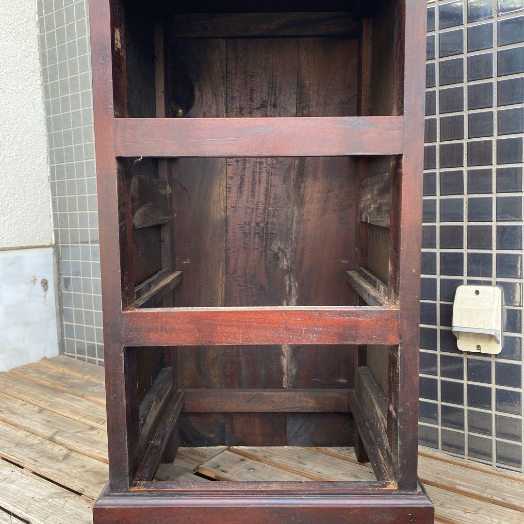 ヴィンテージ 三段バンブーチェスト アジアン家具 収納 インテリア