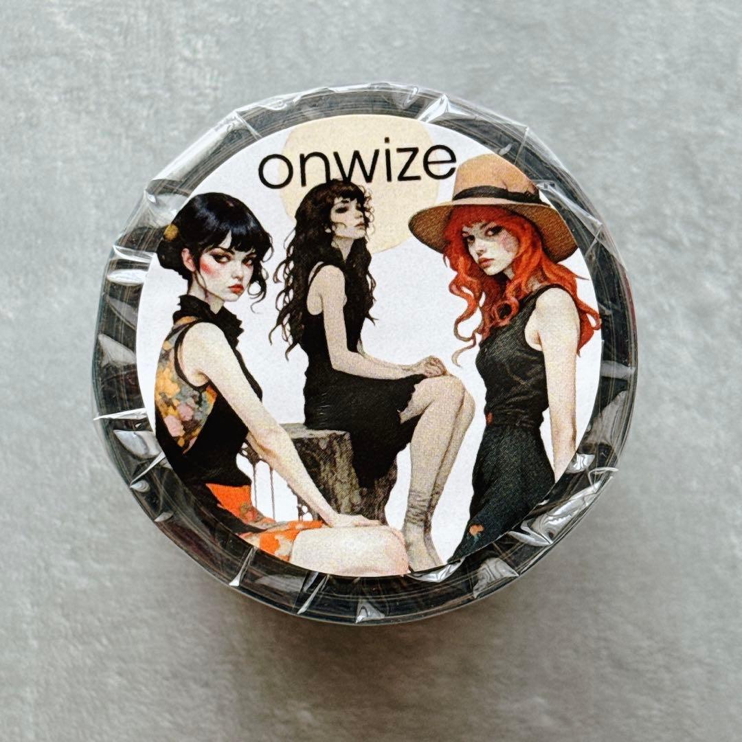 ⭐️SALE⭐️ onwize 海外マスキングテープ　マステ 【2539】