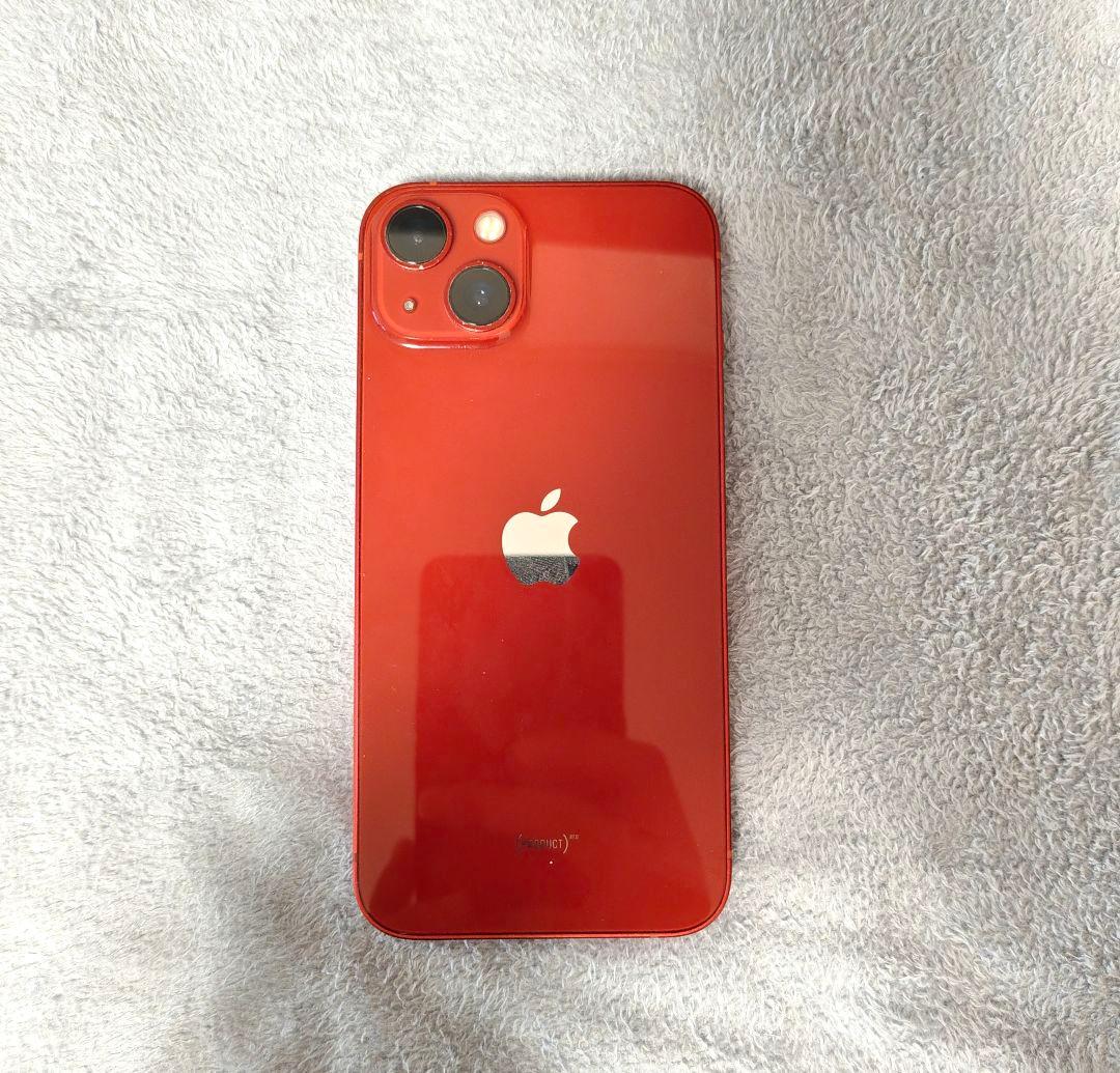 【本体のみ】Apple iPhone 13 RED 128GB
