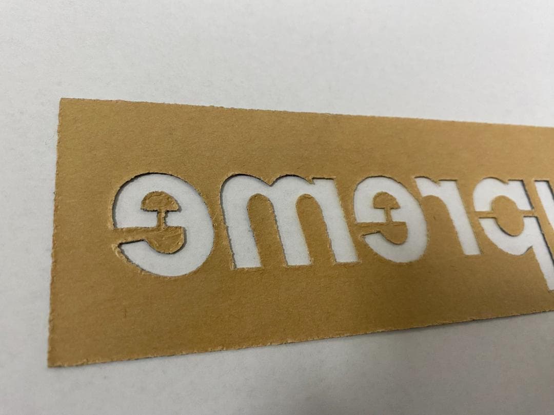 レア Supreme シュプリーム Griptape Box Sticker