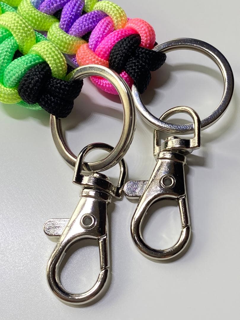 【ハンドメイド】パラコード・スマホ用ショルダーストラップ