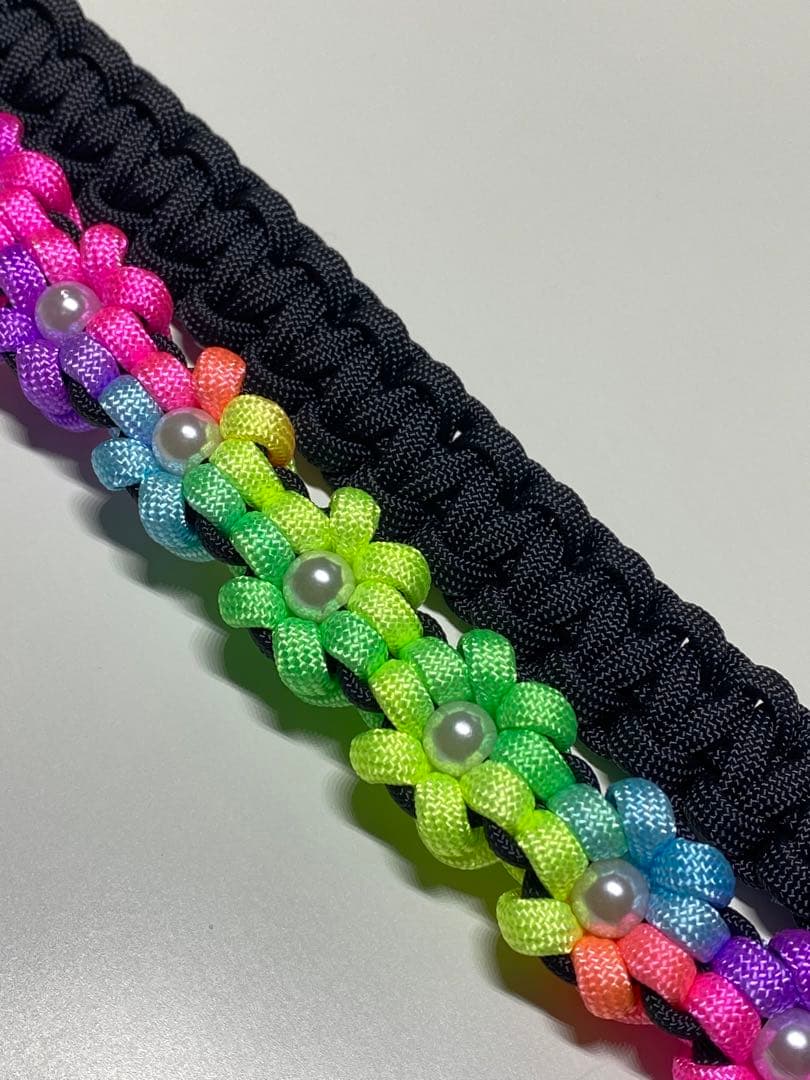 【ハンドメイド】パラコード・スマホ用ショルダーストラップ