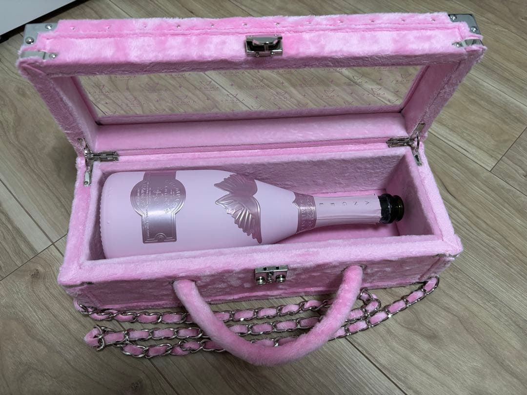 【空箱】【空瓶】エンジェル シャンパン ドゥミセック ピンク ファータイプ