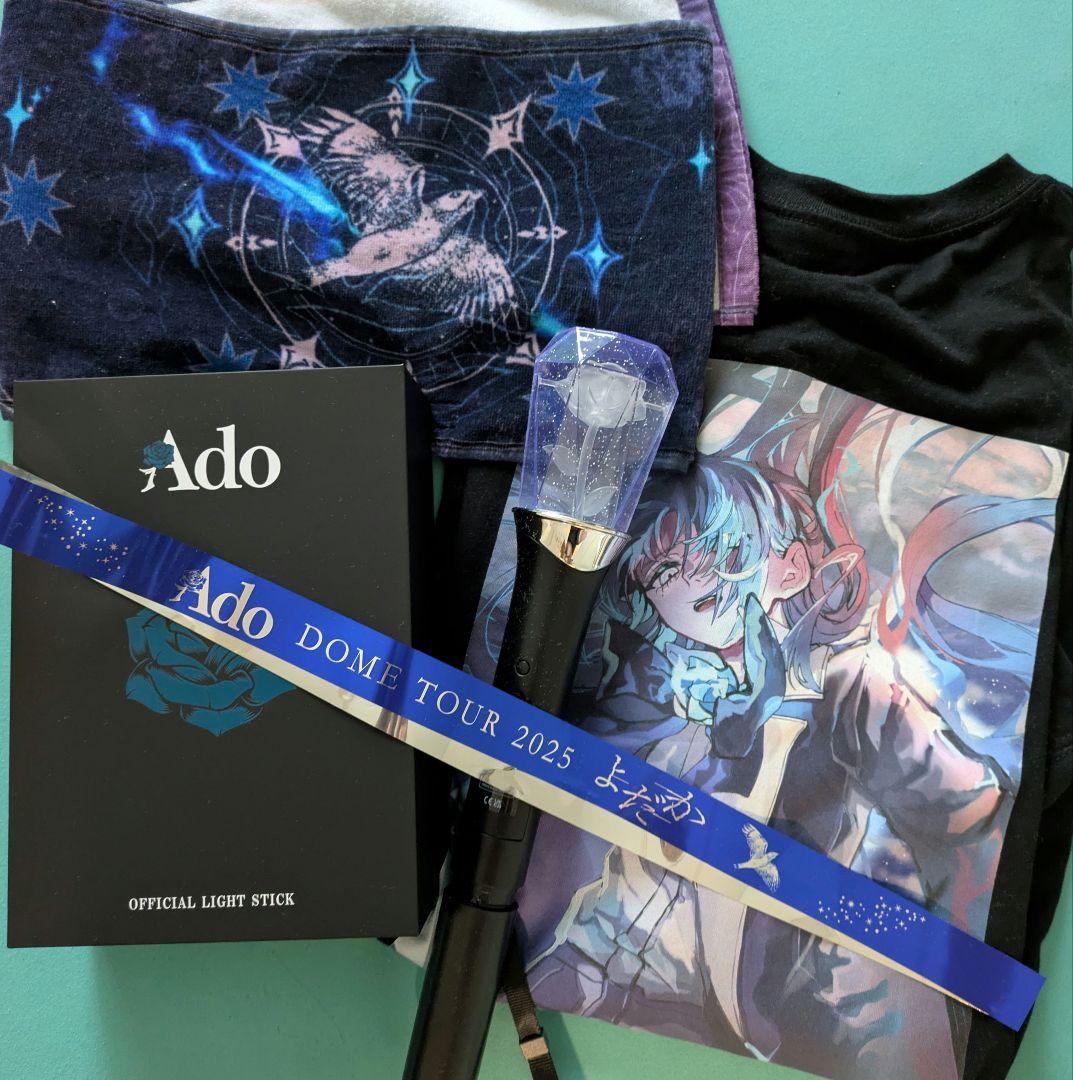 Ado　『よだか』LIVEグッズ&銀テープフル1本