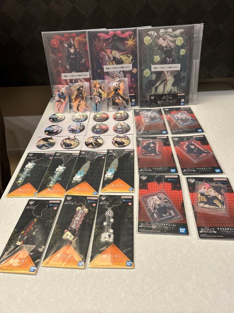 ホロライブ 一番くじ　Villain Style アクスタ　缶バッジ　26点