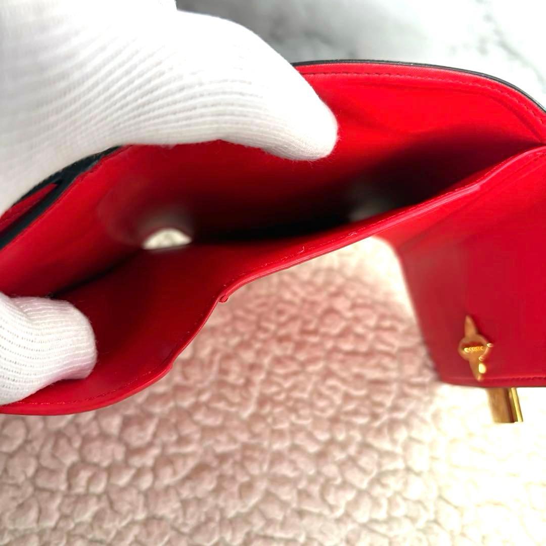 美品 ルイヴィトン ポルトフォイユ フラワー コンパクト 三つ折り財布