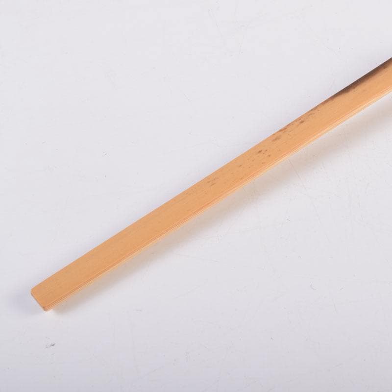 茶道具　宗竹作　茶杓　銘「唐錦」　前大徳　福本積應書付　共筒共箱　C　8442